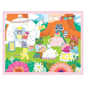 12-Piece Puzzle Pouch -- Tea Party