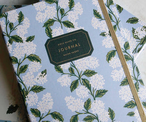 Rifle Paper Co Hydrangea Journal with Pen