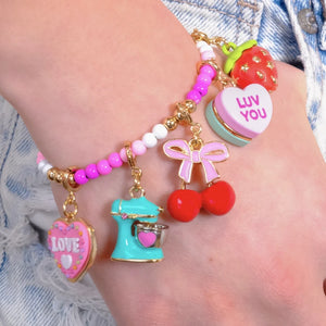 Charm it! Gold Strawberry Charm