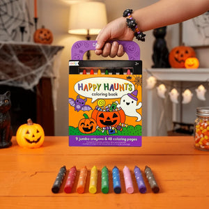 Ooly Carry Along Coloring Book Set --Happy Haunts