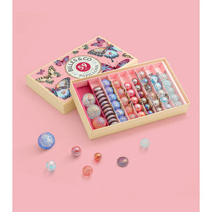 Billes & Co Marbles-- Anamorphic Butterfly Large Box
