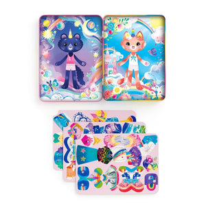 Mudpuppy Cat-icorn Magnetic Dress-Up Play Set