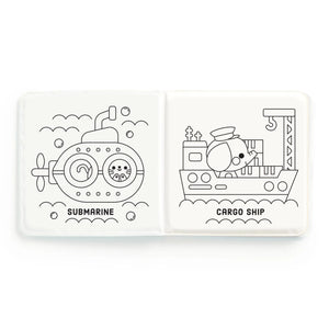 Color Magic Bath Book: Busy Boats by Mudpuppy