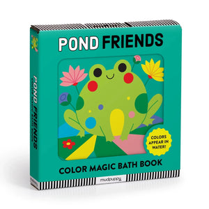 Color Magic Bath Book: Pond Friends by Mudpuppy
