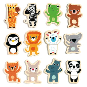 Djeco Coucou Wooden Magnets