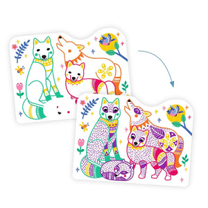 Djeco Forest Families Coloring