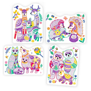 Djeco Forest Families Coloring
