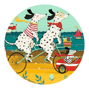 Djeco Ollie the Dalmatian Silhouette Puzzle-- 24 Pieces