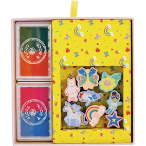 Floss and Rock Rainbow Fairy Stamper Set