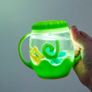 Glo Pals-Mini Sensory Play Jar Gift Set Green