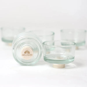 Grimm's Tealight Glass Holder, 5-Pack