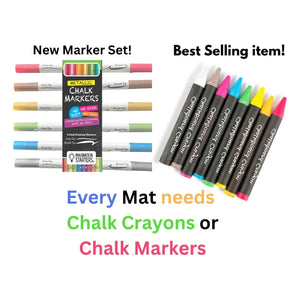 Imagination Starters Metallic Chalk Markers Set of 6