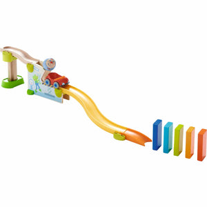 Kullerbu Jump into Car Dominos Play Set by Haba