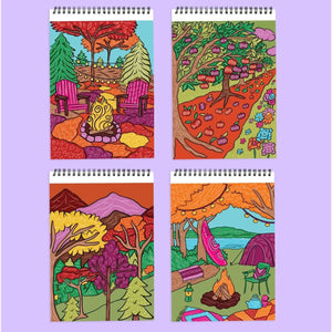 Lifelines FlowArt: Color-to-Reveal, Fall is in the Air (Scented)