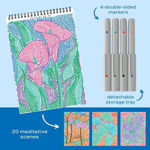 Lifelines FlowArt Dot-By-Letter, Botanicals