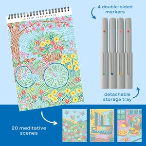 Lifelines FlowArt Dot-By-Letter Cozy Cottage