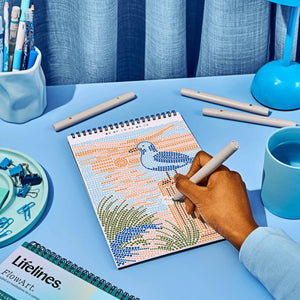 Lifelines FlowArt Dot-By-Letter: Day at the Beach