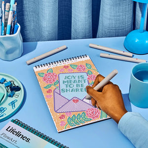 Lifelines FlowArt Dot-By-Letter, Everyday Inspiration