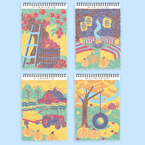Lifelines FlowArt Dot-By-Letter Pumpkins and Pastures