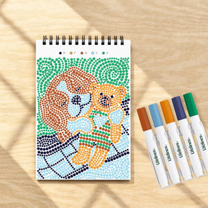 Lifelines FlowArt Mini Dot-By-Letter, Furry Friends