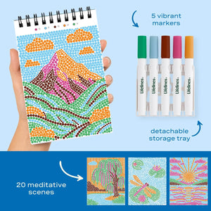 Lifelines FlowArt Mini Dot-By-Letter, Nature's Wonders