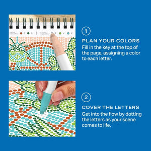 Lifelines FlowArt® Mini - Dot-by-Letter Plant Paradise