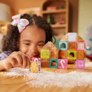 Magna-Tiles MicroMags Gingerbread House Travel Set