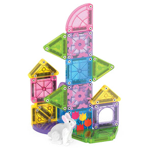 Magna-Tiles MicroMags Spring Garden Travel Set