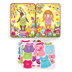 Magnetic Play Set -- Garden Bunnies