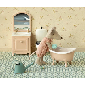 Maileg Bathtub, Mouse-- Rose