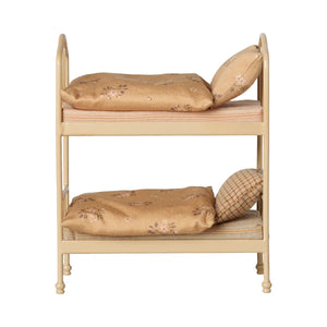 Maileg Bunk Bed Mouse - Wheat