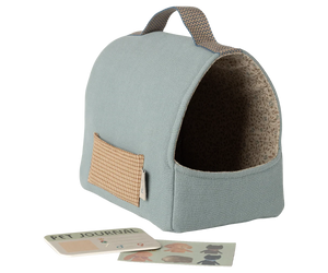 Maileg Pet Carrier-- Blue