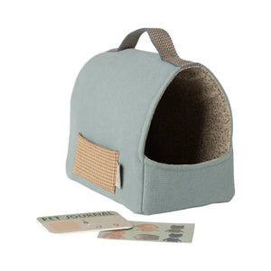 Maileg Pet Carrier-- Blue