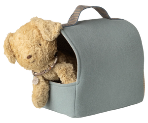 Maileg Pet Carrier-- Blue