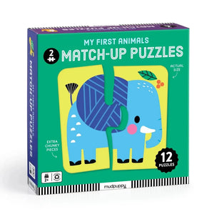 Mudpuppy My First Animals 2 Piece Match-up Puzzles