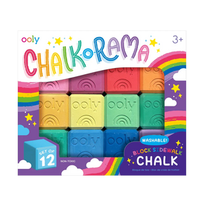 Ooly Chalk-O-Rama Block Sidewalk Chalk