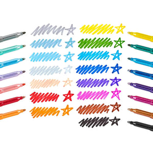 Ooly Rainbow Sparkle: Glitter Markers -- Set of 15