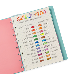 Ooly Switch-eroo! Color Changing Markers -- Set of 12