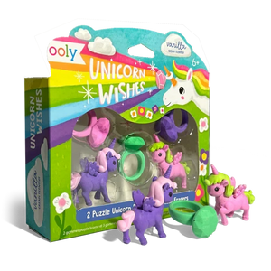 Ooly Unicorn Wishes: Scented Erasers - Set of 5