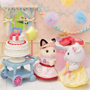 Party Time Play Set -- Tuxedo Cat Girl by Calico Critters