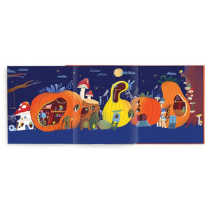 Pumpkin Village Sticker Play