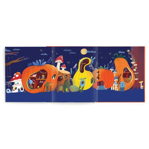 Mudpuppy Pumpkin Village Sticker Play Reusable Activity Set
