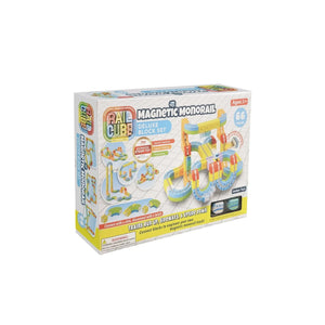 Rail Cube Magnetic Monorail Deluxe Block Set