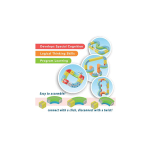 Rail Cube Magnetic Monorail Deluxe Block Set