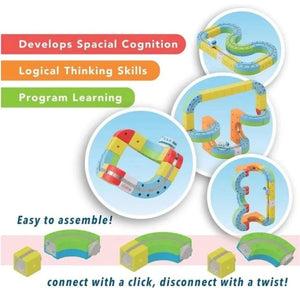 Rail Cube Magnetic Monorail Starter Block Set