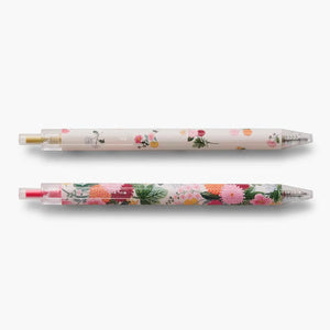Rifle Paper Co Dahlia Set of 2 Gel Pens