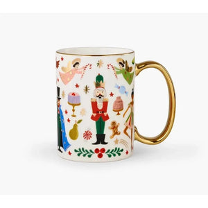 Rifle Paper Co Nutcracker Porcelain Mug