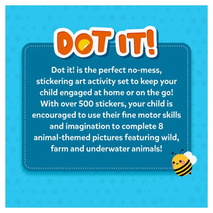 Skillmatics Dot It! Wild, Farm & Underwater Animals