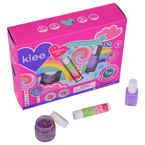 Swirling Purple Makeup Kit with Bioglitter by Klee Kids