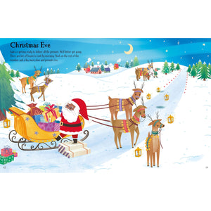 Usborne: First Sticker Book Christmas Book